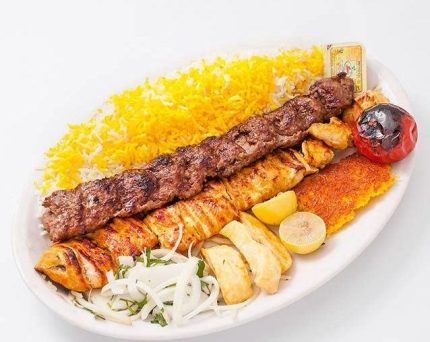 چلو کباب وزیری مخصوص